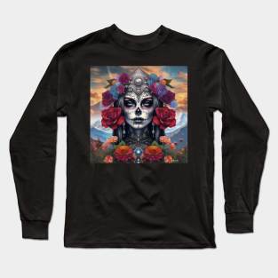 Pretty Girls Los Muertos – Cosmic Dreamscapes 14 Long Sleeve T-Shirt